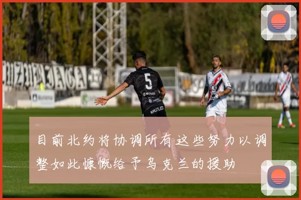 目前北约将协调所有这些努力以调整如此慷慨给予乌克兰的援助