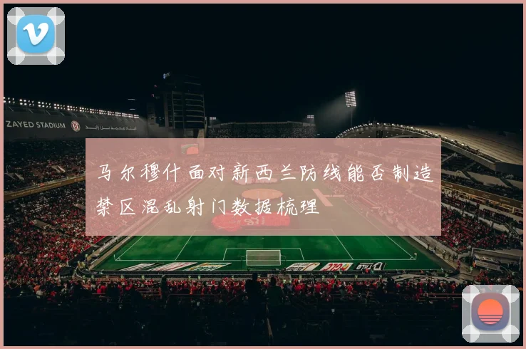马尔穆什面对新西兰防线能否制造禁区混乱射门数据梳理