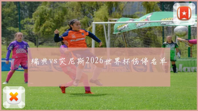 瑞典vs突尼斯2026世界杯伤停名单